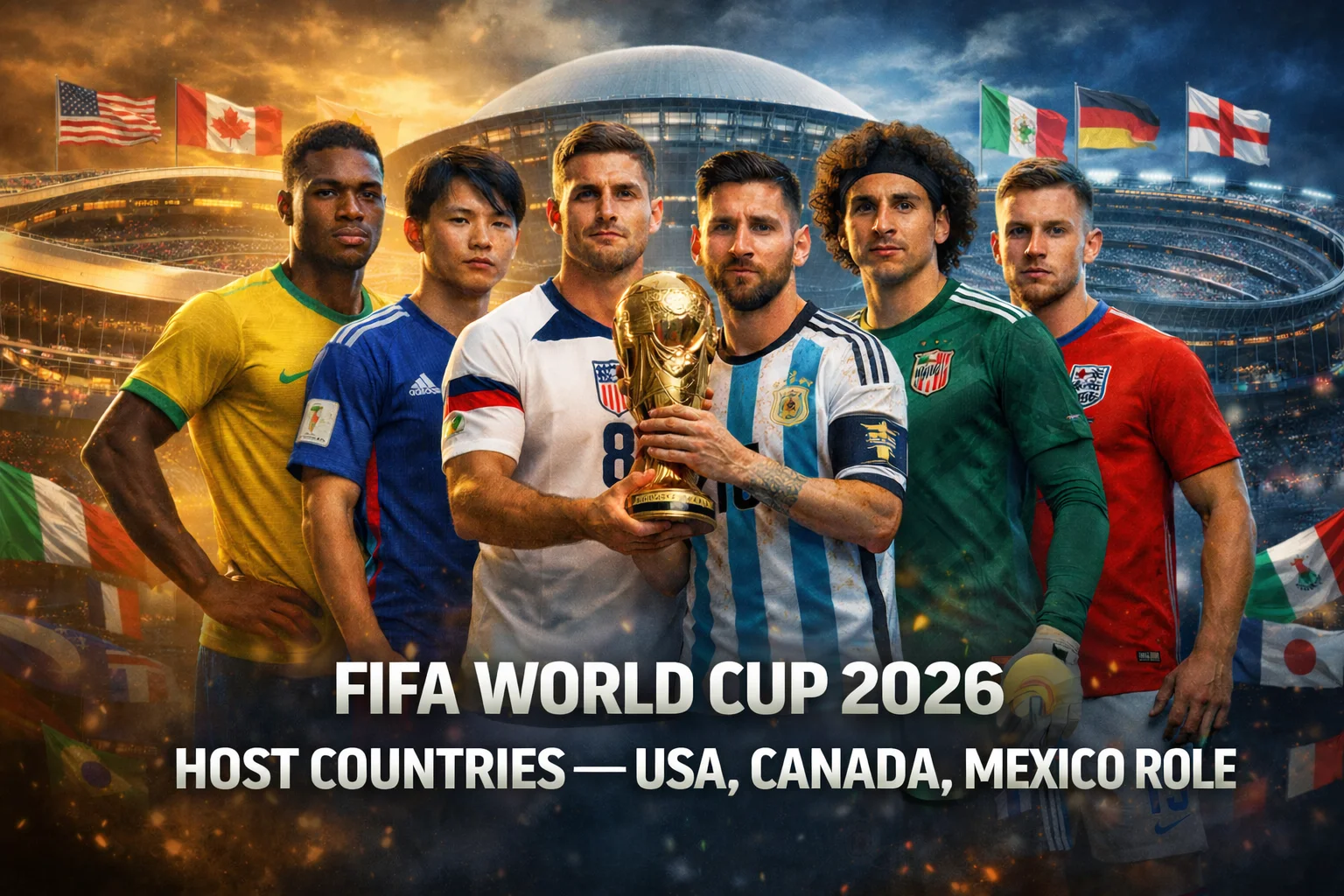 Fifa World Cup 2026 Host Countries — USA, Canada, Mexico Role