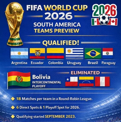 fifa world cup 2026 south america teams preview