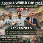 Algeria National Football Team Players For FIFA World Cup 2026
