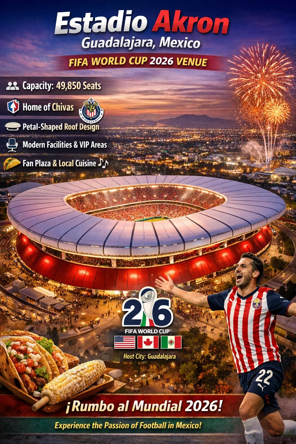 Estadio Akron Guadalajara, Mexico Stadiums: A Complete World Cup 2026 Guide