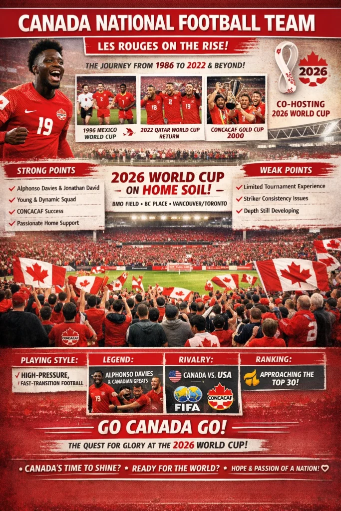Canada FIFA World Cup Team: The Complete Guide to Les Rouges' Past, Present, and Future