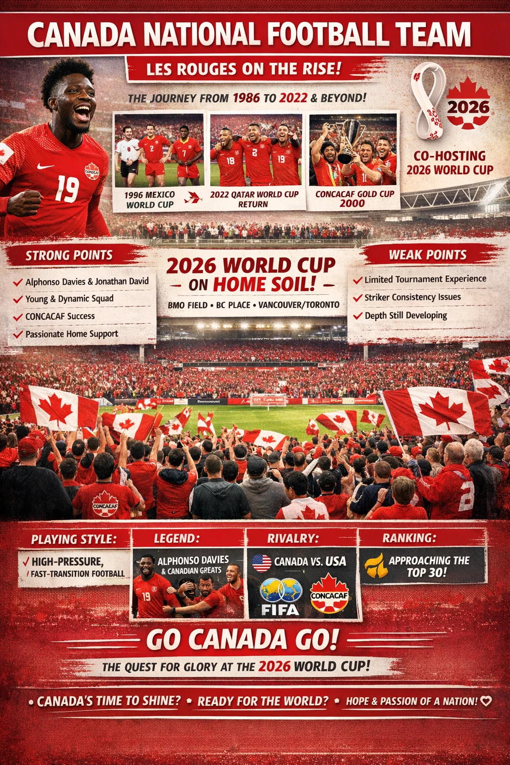 Canada FIFA World Cup Team: The Complete Guide to Les Rouges' Past, Present, and Future