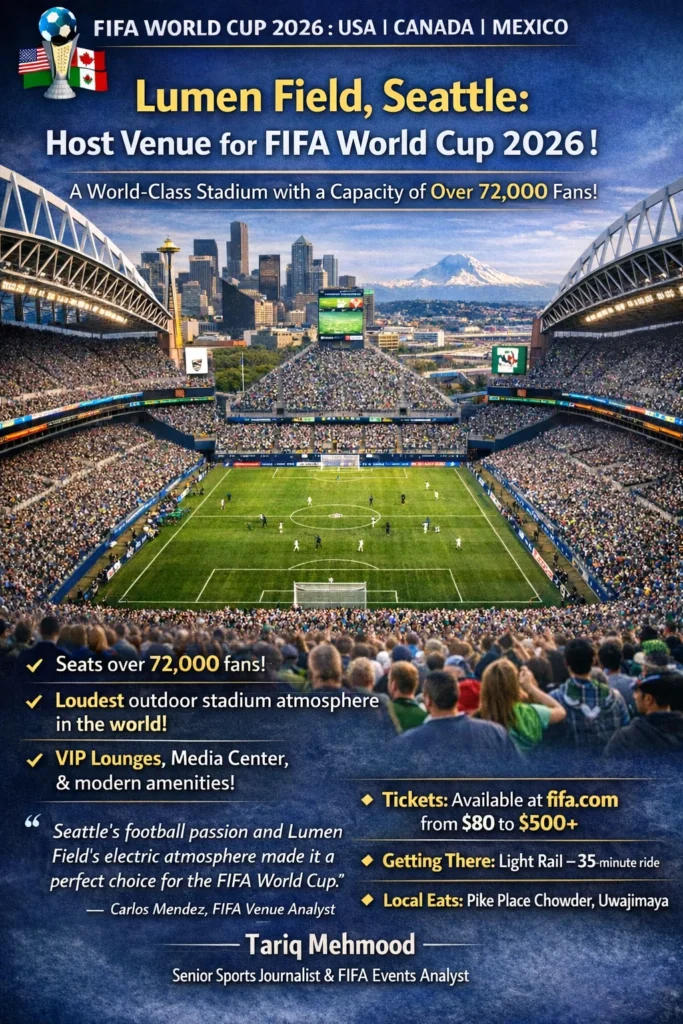 Lumen Field, Seattle FIFA World Cup 2026 Stadium: A Complete Guide