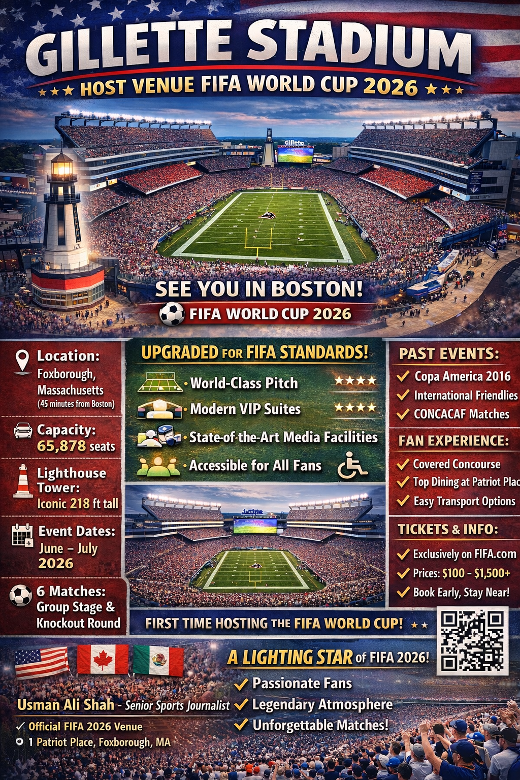 Gillette FIFA World Cup 2026 Stadium: The Complete Guide to Boston’s Host Venue