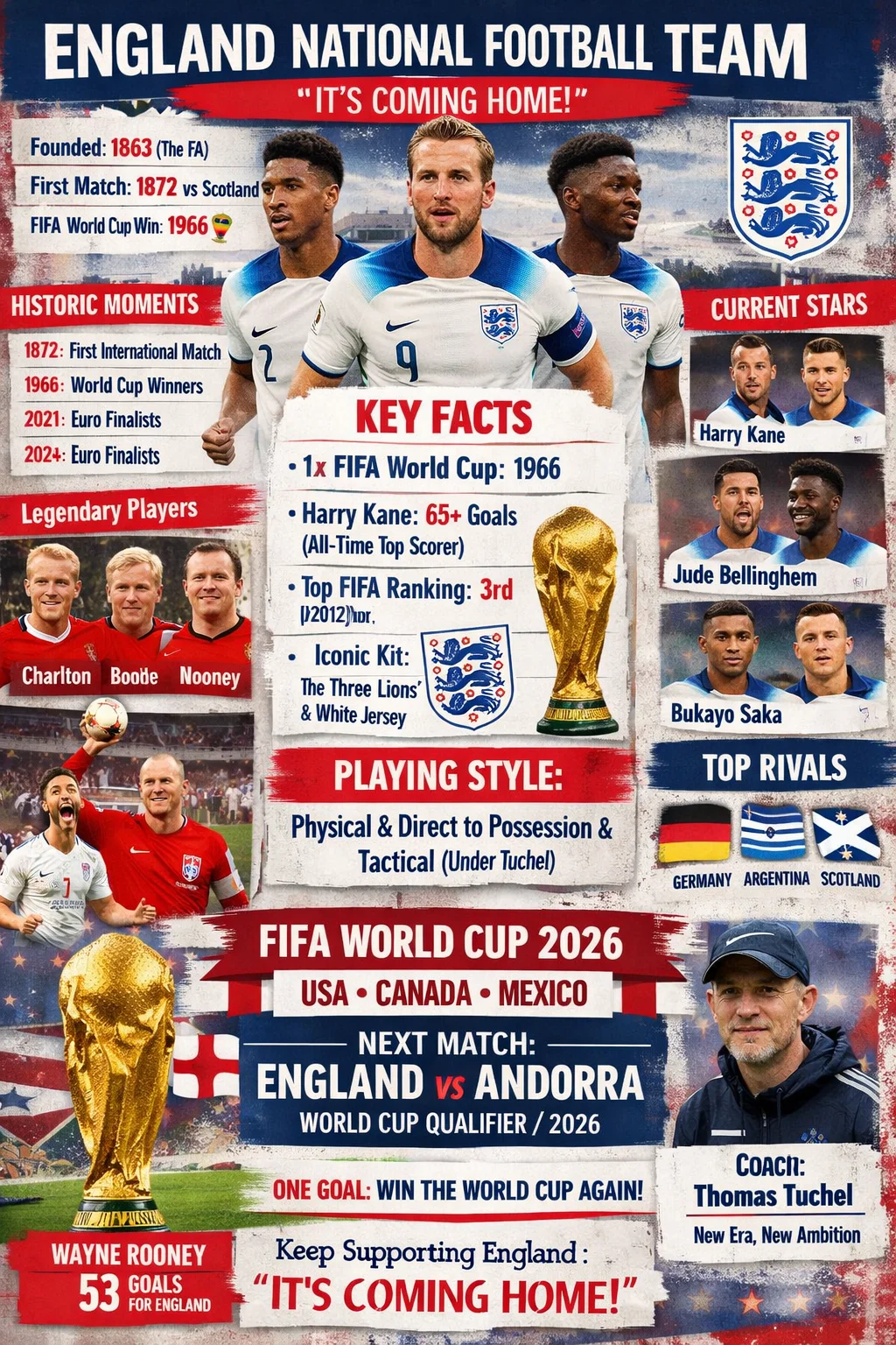 England FIFA World Cup 2026 Team: The Three Lions' Quest for Glory