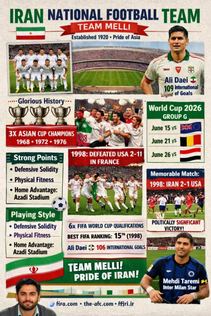Iran FIFA World Cup 2026 Team: A Complete Guide to Team Melli