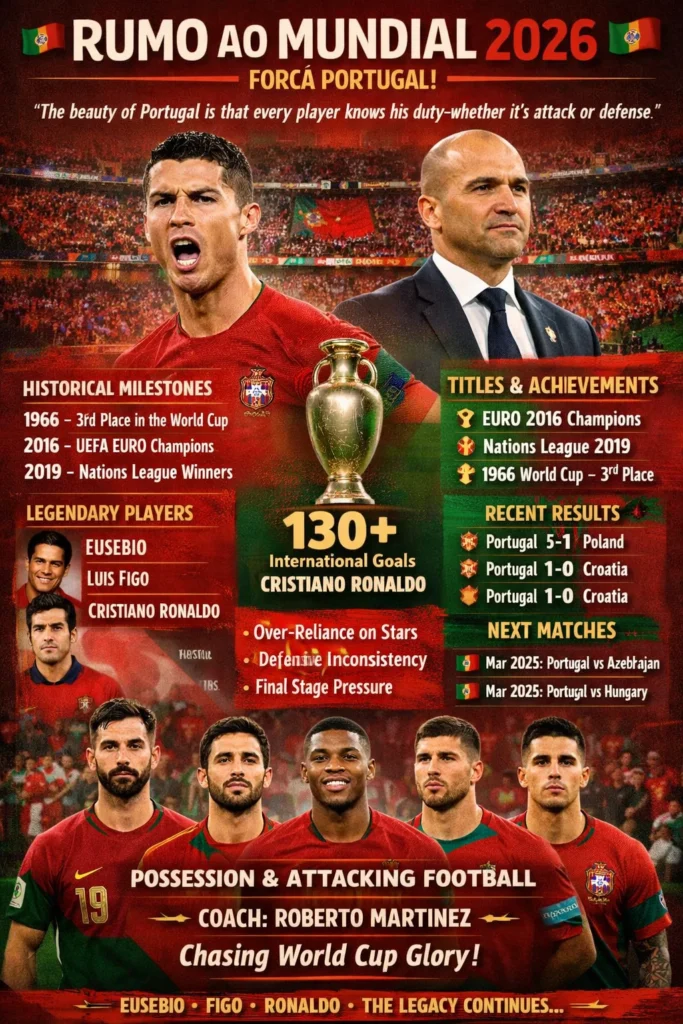 Portugal 🇵🇹 FIFA World Cup 2026 Team: A Legacy of Passion and Ambition