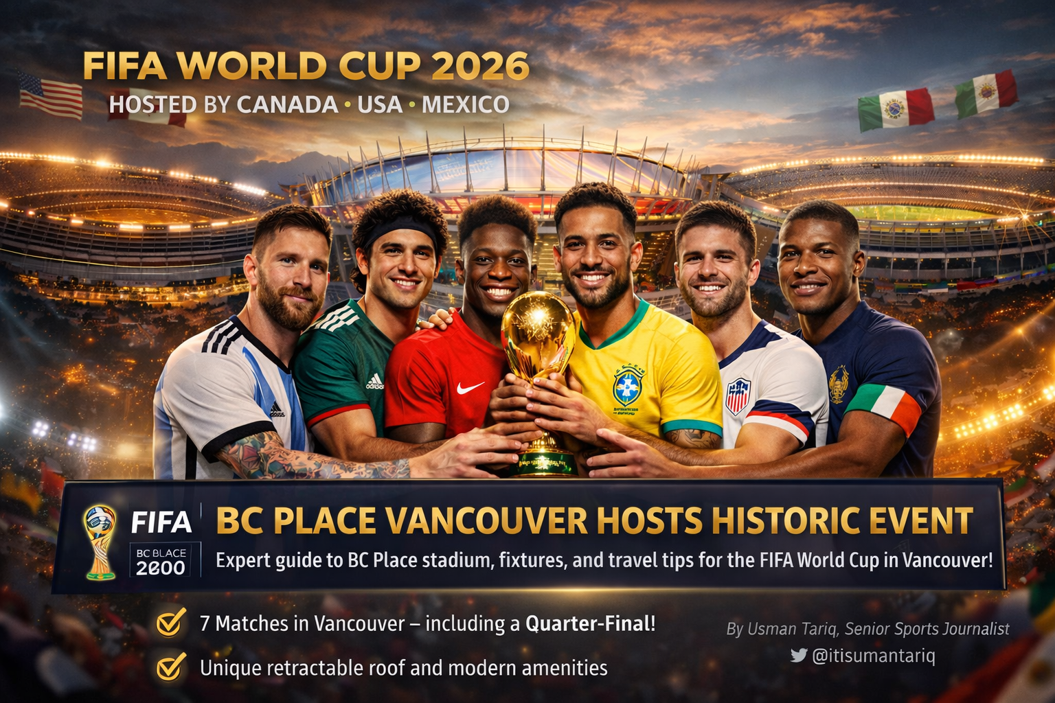 FIFA World Cup 2026: Complete Guide to BC Place Vancouver Stadium