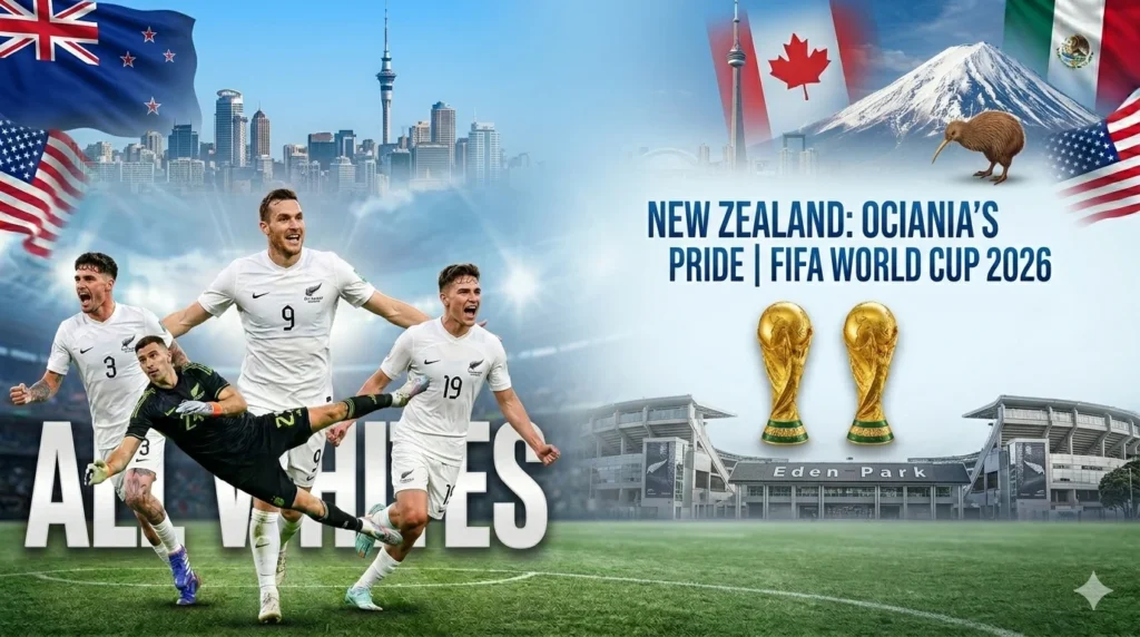 New Zealand FIFA World Cup 2026 National Foot Ball Team