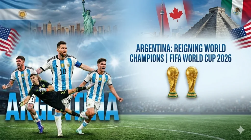 Argentina 🇦🇷 FIFA World Cup 2026 Football Team