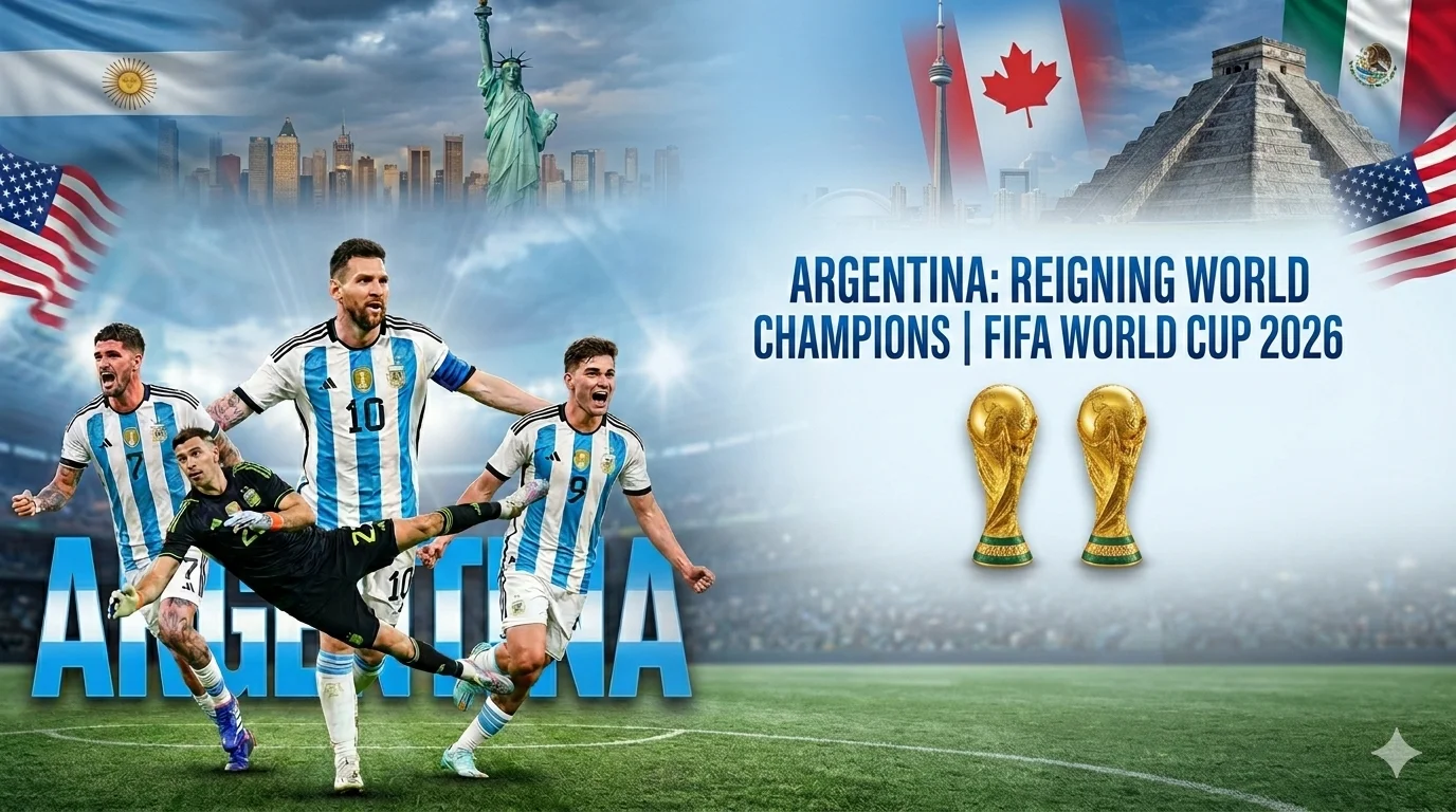 Argentina 🇦🇷 FIFA World Cup 2026 Football Team